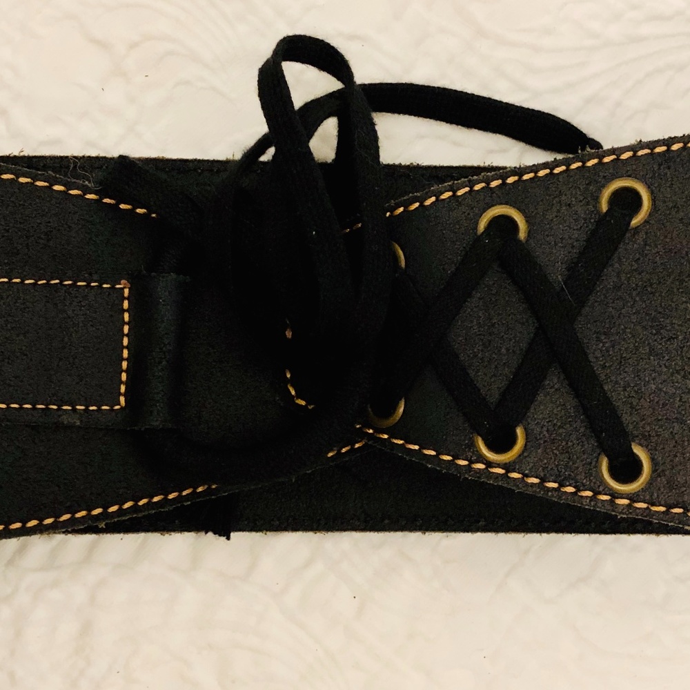Vintage Fabio Corti Made in Italy 100%Leather belt